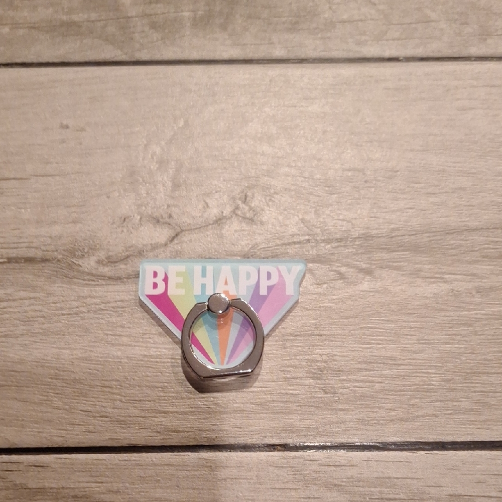 🍁Rainbow 'Be Happy' Phone Ring🐬